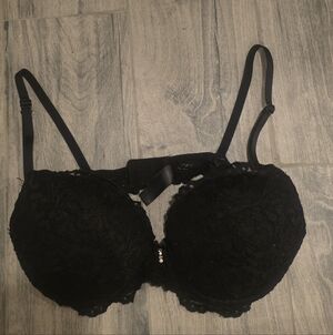 Elegant Black Lace Bra